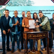 Gabriel lembrou que este investimento transforma o Parque do Imigrante em um espa&ccedil;o preparado para proteger e promover a cidade 